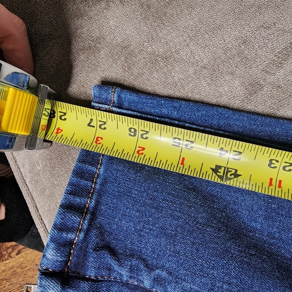 Indigo Maternity Blue Denim Jeans Size Small - Picture 4 of 5